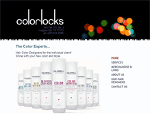 Tablet Screenshot of colorlocks.com